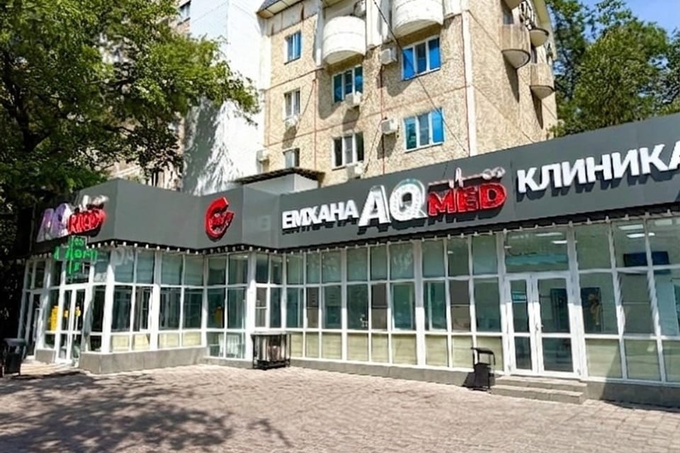 Емхананың суреті, Алматы қаласындағы қабылдау