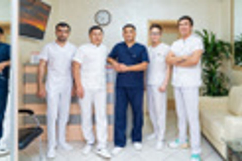 Photograph of the clinic, appointment in the city of Astana