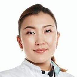 Portrait photo of a doctor, appointment in Almaty