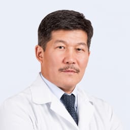Portrait photo of a doctor, appointment in the city of Astana Portrait photo of a doctor, appointment in the city of Astana