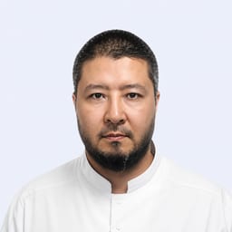 Portrait photo of a doctor, appointment in Almaty