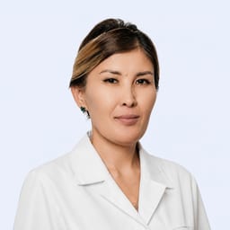 Portrait photo of a doctor, appointment in Almaty