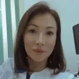 Portrait photo of a doctor, appointment in Almaty