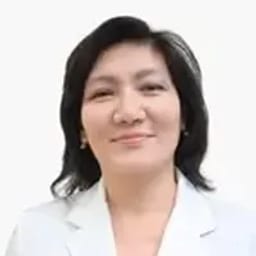 Portrait photo of a doctor, appointment in Almaty