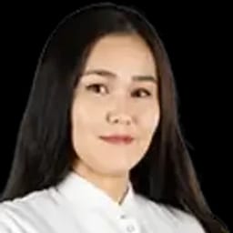 Portrait photo of a doctor, appointment in the city of Almaty