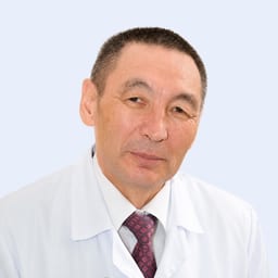Portrait photo of a doctor, appointment in Almaty