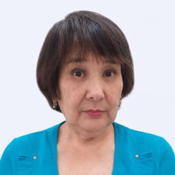 Portrait photo of a doctor, appointment in the city of Astana