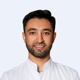 Portrait photo of a doctor, appointment in the city of Astana Portrait photo of a doctor, appointment in the city of Astana
