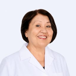 Portrait photo of a doctor, appointment in Almaty