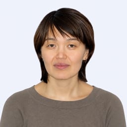 Portrait photo of a doctor, appointment in the city of Astana