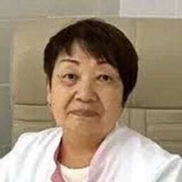 Portrait photo of a doctor, appointment in Astana