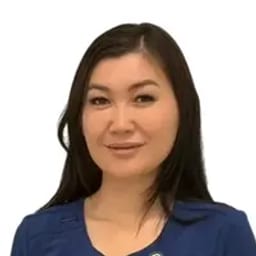 Portrait photo of a doctor, appointment in the city of Almaty