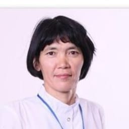 Portrait photograph of a doctor, appointment in the city of Astana Portrait photograph of a doctor, appointment in the city of Astana