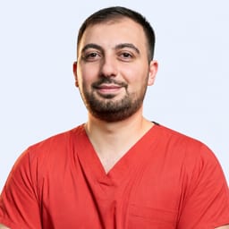 Portrait photo of a doctor, appointment in Almaty