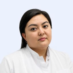Portrait photo of a doctor, appointment in Almaty
