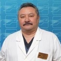 Portrait photo of a doctor, appointment in Almaty