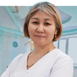 Portrait photo of a doctor, appointment in the city of Astana Portrait photo of a doctor, appointment in the city of Astana