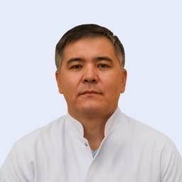Portrait photo of a doctor, appointment in Almaty