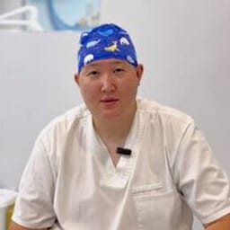 Portrait photo of a doctor, appointment in the city of Astana Portrait photo of a doctor, appointment in the city of Astana