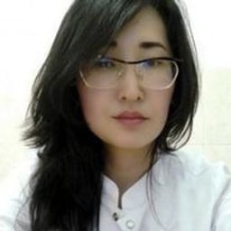 Portrait photograph of a doctor, appointment in the city of Almaty