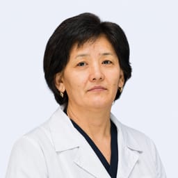 Portrait photograph of a doctor, appointment in the city of Almaty