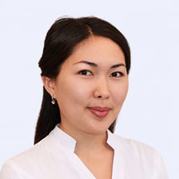 Portrait photo of the doctor, appointment in Astana