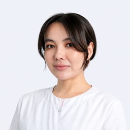 Portrait photo of a doctor, appointment in Astana