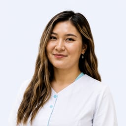 Portrait photo of a doctor, appointment in Almaty