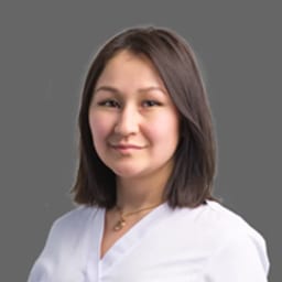 Portrait photo of a doctor, appointment in the city of Astana Portrait photo of a doctor, appointment in the city of Astana
