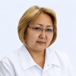 Portrait photo of a doctor, appointment in Astana