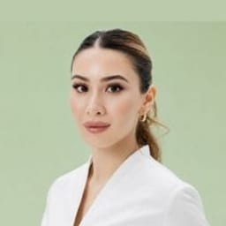 Portrait photo of a doctor, appointment in Almaty