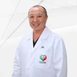 Portrait photo of a doctor, appointment in the city of Astana