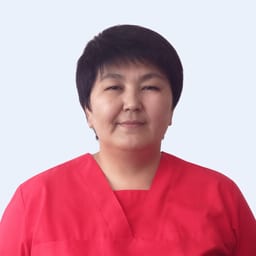 Portrait photo of a doctor, appointment in Astana