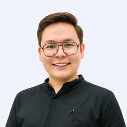 Portrait photo of a doctor, appointment in Astana