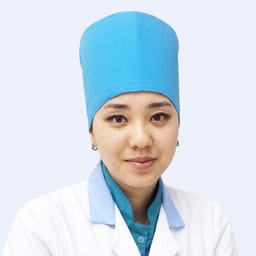 Portrait photo of a doctor, appointment in Almaty