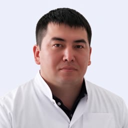 Portrait photo of a doctor, appointment in Almaty