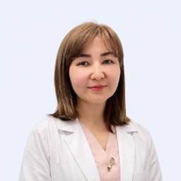 Portrait photo of a doctor, appointment in Almaty