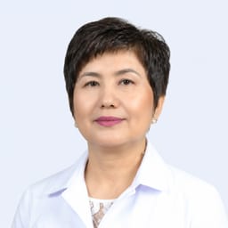 Portrait photograph of a doctor, appointment in the city of Astana