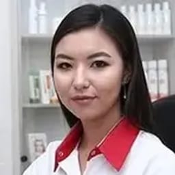 Portrait photo of a doctor, appointment in the city of Astana