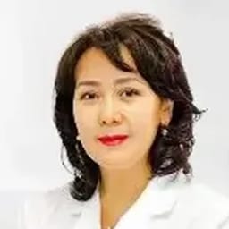 Portrait photo of a doctor, appointment in the city of Astana