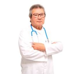 Portrait photo of a doctor, appointment in the city of Astana Portrait photo of a doctor, appointment in the city of Astana