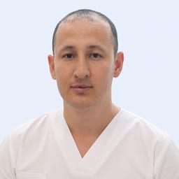 Portrait photo of a doctor, appointment in Almaty