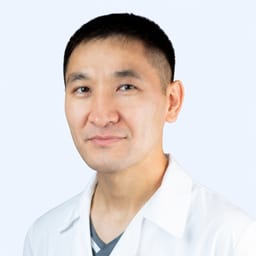 Portrait photo of a doctor, appointment in the city of Astana Portrait photo of a doctor, appointment in the city of Astana