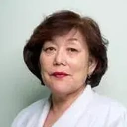 Portrait photo of a doctor, appointment in the city of Astana
