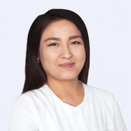 Portrait photo of a doctor, appointment in the city of Astana Portrait photo of a doctor, appointment in the city of Astana