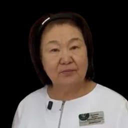 Portrait photo of a doctor, appointment in Astana