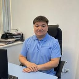 Portrait photo of a doctor, appointment in the city of Almaty Portrait photo of a doctor, appointment in the city of Almaty
