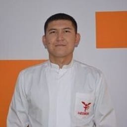 Portrait photo of a doctor, appointment in Astana