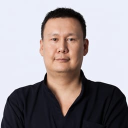 Portrait photo of a doctor, appointment in the city of Almaty