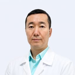 Portrait photo of a doctor, appointment in Almaty